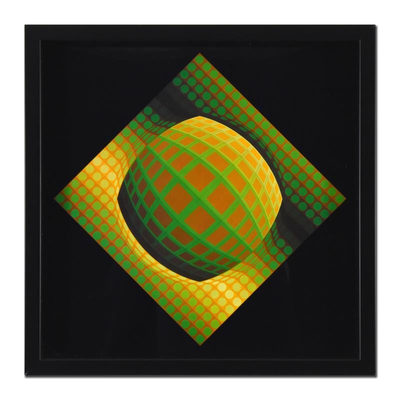 Vasarely; Vega-Zett-01 Gold & Silver Pawn Shop