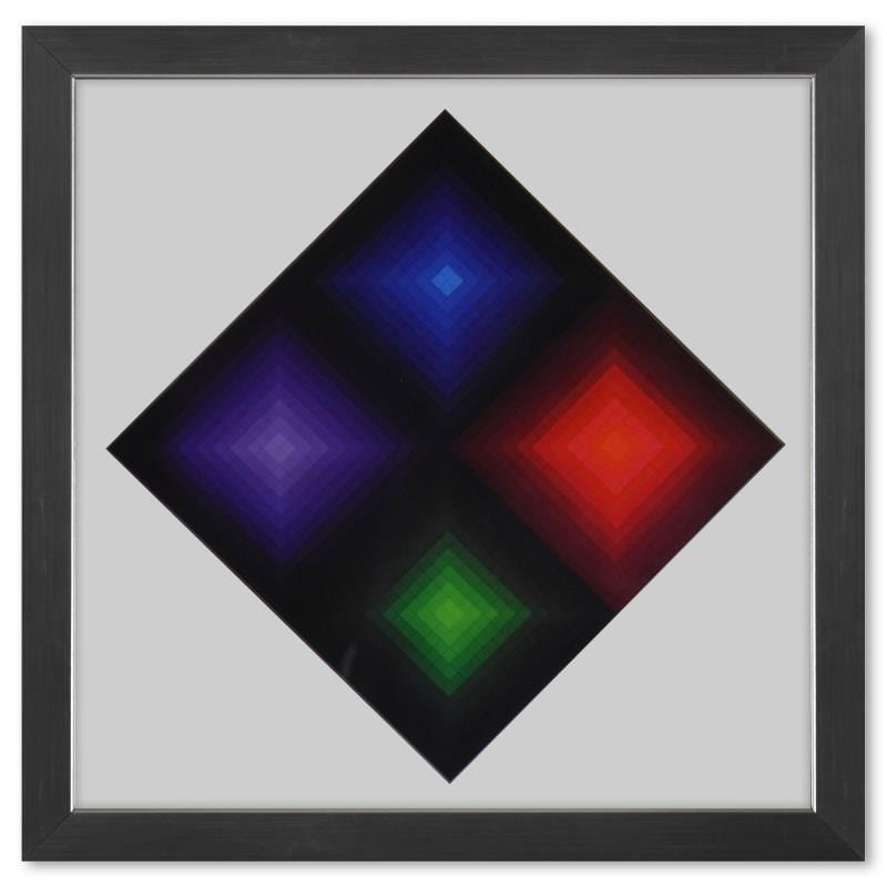 Vasarely; Arcturus - II de la serie Folklore Planetaire Gold & Silver Pawn Shop