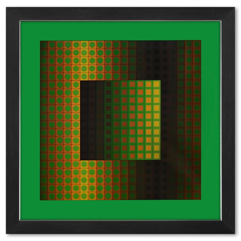 Vasarely; Zett - ZS de la serie Folklore Planetaire Gold & Silver Pawn Shop
