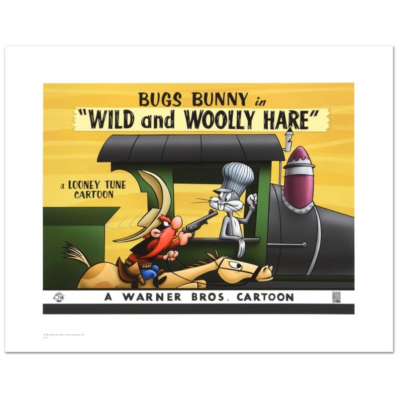 Looney Tunes; Wild & Wooly Hare Art Gold & Silver Pawn Shop