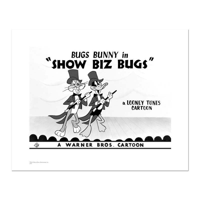 Looney Tunes; Show Biz Bugs -Both Dancing Art Gold & Silver Pawn Shop