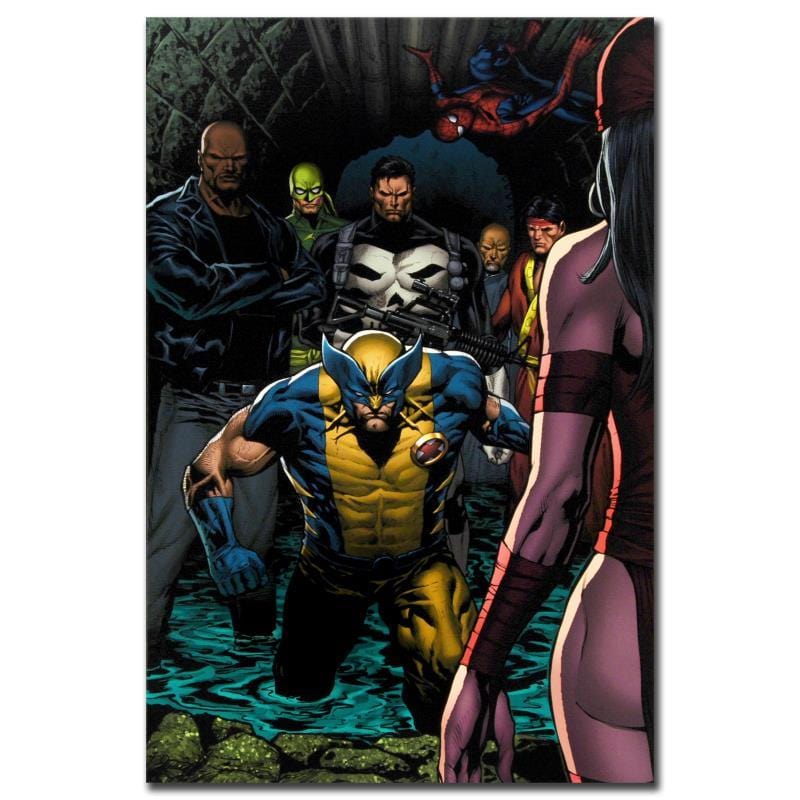 Marvel Art; Shadowland #4 Art Gold & Silver Pawn Shop