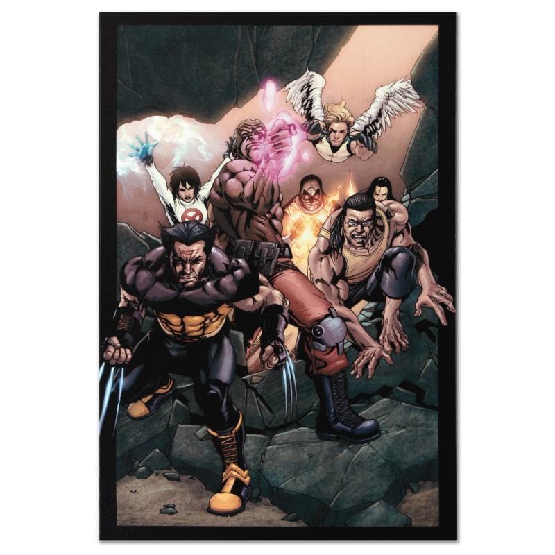 Marvel Art; Ultimate X-Men #89 Art Gold & Silver Pawn Shop