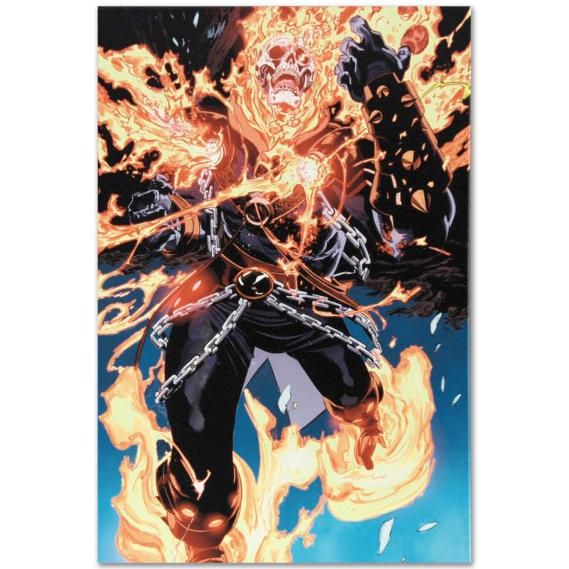 Marvel Art; Ghost Rider #28 Art Gold & Silver Pawn Shop