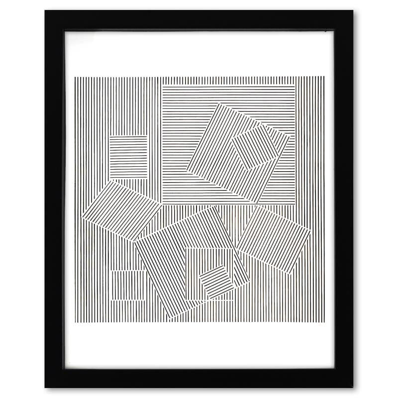 Vasarely; Naissance de la serie Ondulatoires Gold & Silver Pawn Shop