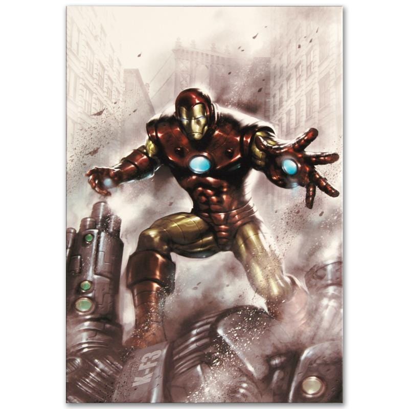 Marvel Art; Indomitable Iron Man #1 Art Gold & Silver Pawn Shop