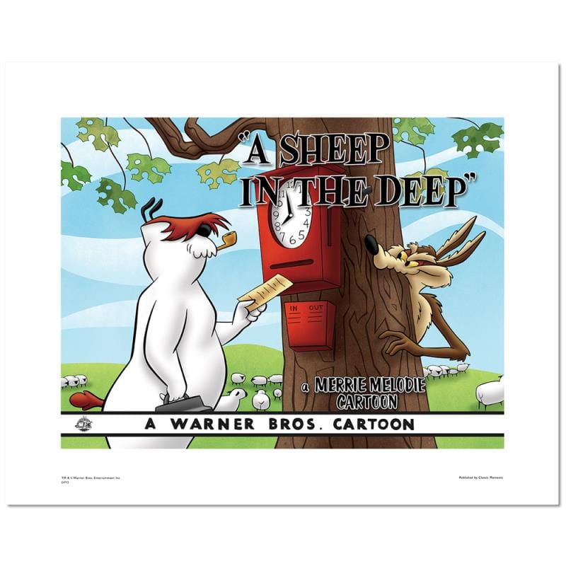 Looney Tunes; A Sheep In the Deep Art Gold & Silver Pawn Shop