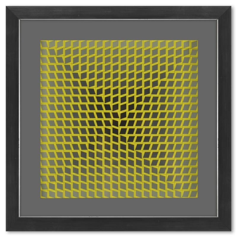 Vasarely; Illik de la serie CTA - 102 Gold & Silver Pawn Shop