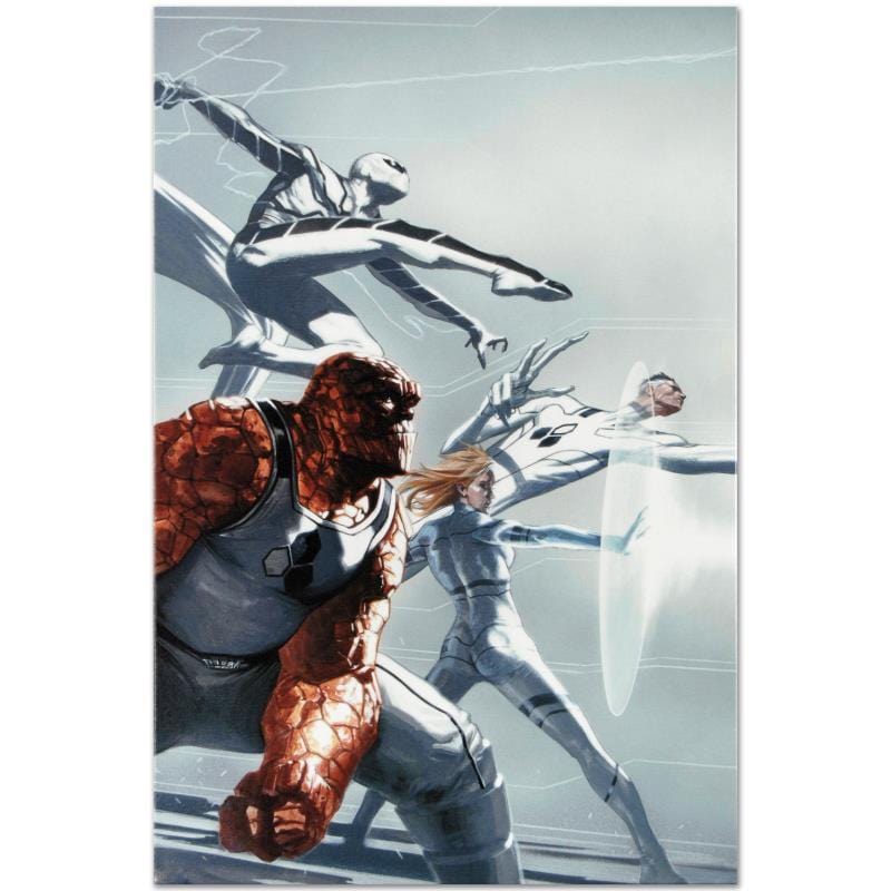 Marvel Art; Fantastic Four #600 – Gold & Silver Pawn Shop