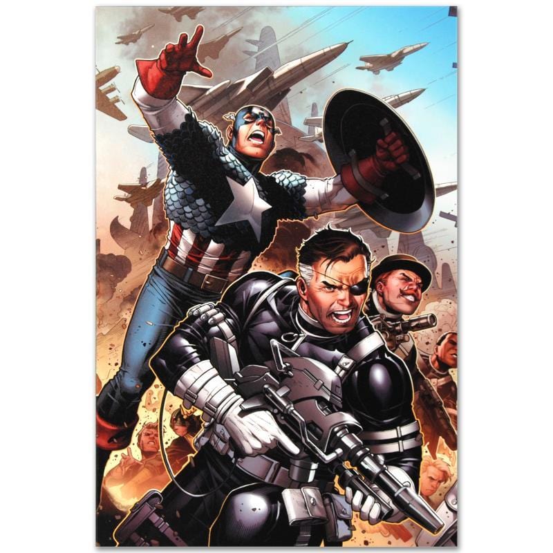Marvel Art; Secret Warriors #18 Art Gold & Silver Pawn Shop