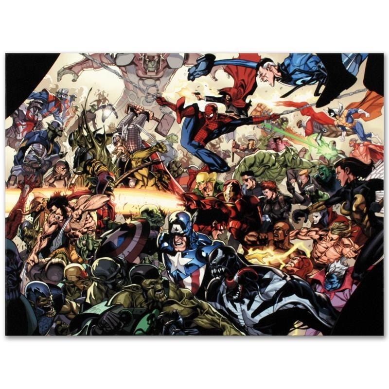 Marvel Art; Secret Invasion #6 Art Gold & Silver Pawn Shop