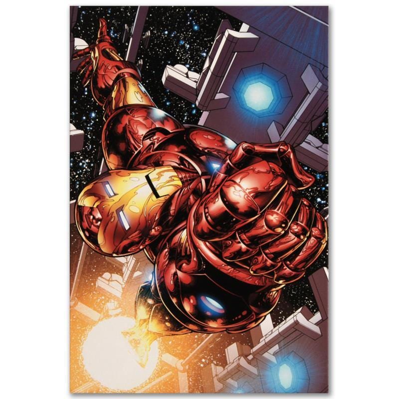 Marvel Art; The Invincible Iron Man #1 Art Gold & Silver Pawn Shop