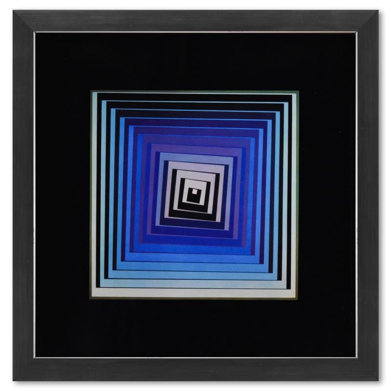 Vasarely; Vonal - Lila de la serie Vonal Gold & Silver Pawn Shop