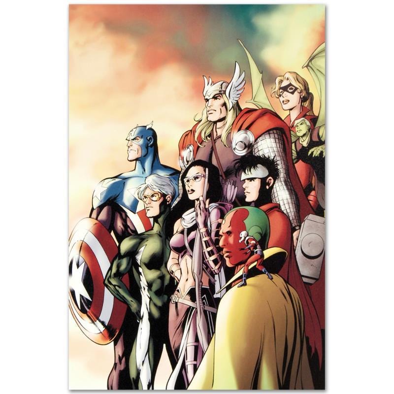 Marvel Art; I Am an Avenger #5 Art Gold & Silver Pawn Shop