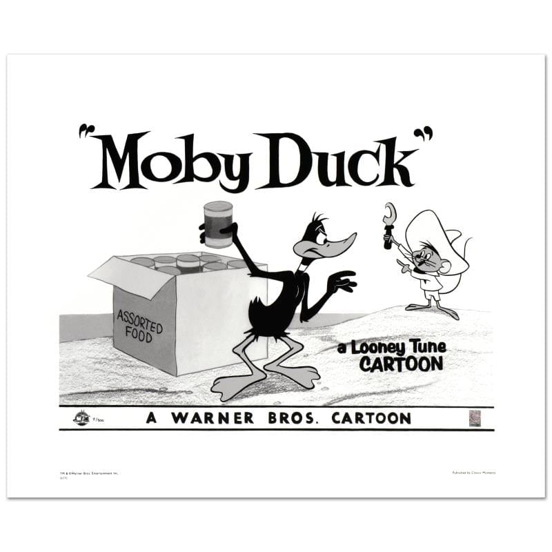 Looney Tunes; Moby Duck - Daffy Duck & Speedy Gonzales Art Gold & Silver Pawn Shop
