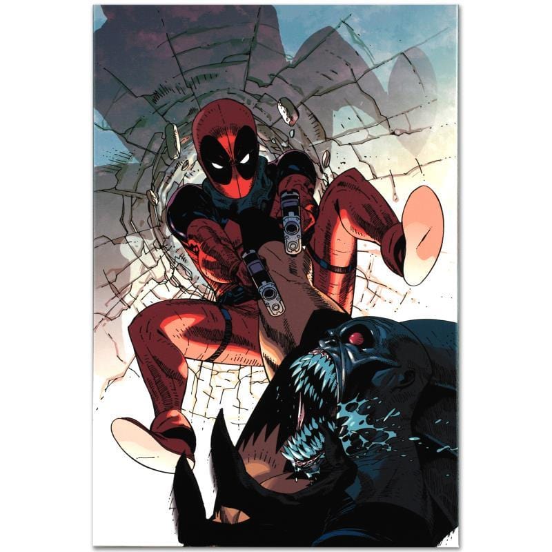Marvel Art; Deadpool #6 Art Gold & Silver Pawn Shop