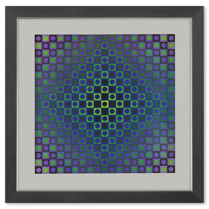 Vasarely; Boglar de la serie Folklore Planetaire Gold & Silver Pawn Shop