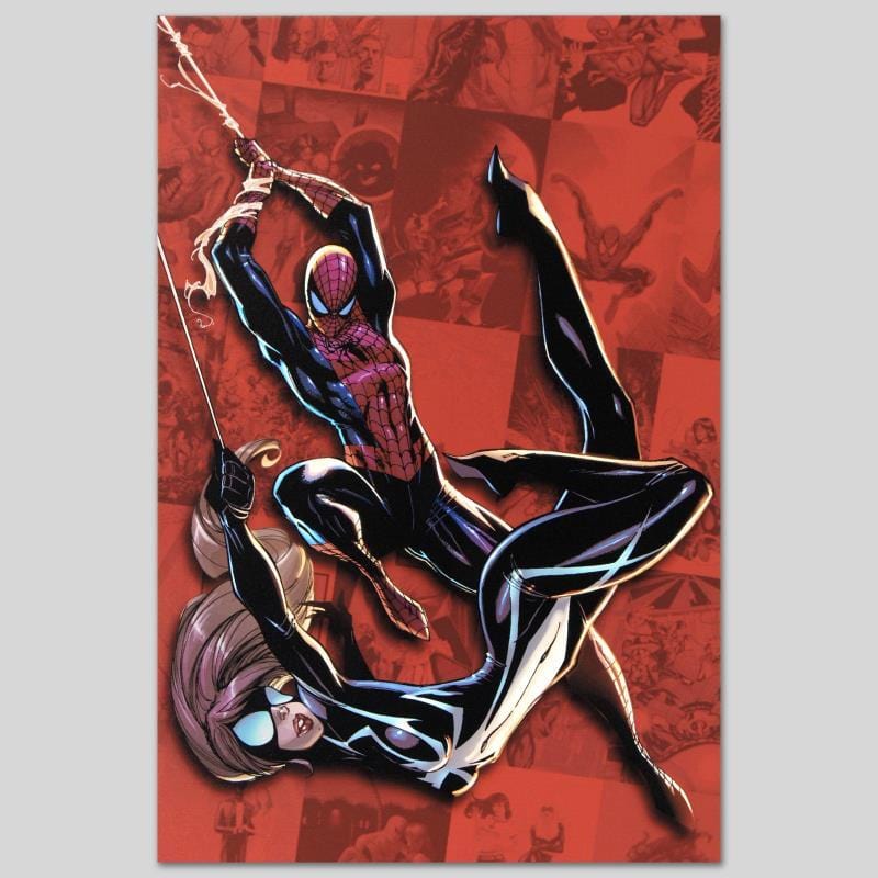 Marvel Art; Spider-Man Saga Art Gold & Silver Pawn Shop