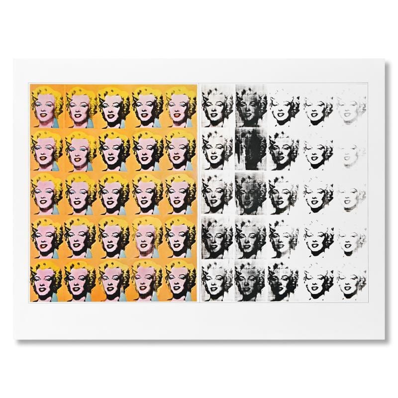 Andy Warhol; Marilyn Diptych Art Gold & Silver Pawn Shop
