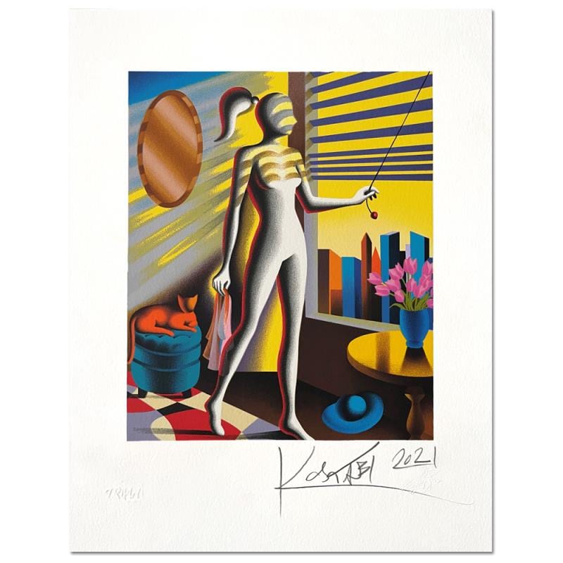Mark Kostabi; New Day – Gold & Silver Pawn Shop