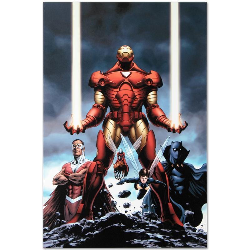 Marvel Art; Iron Man #84 Art Gold & Silver Pawn Shop