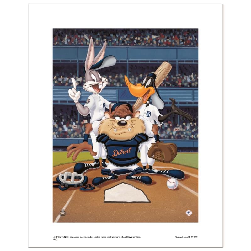 Looney Tunes; At the Plate (Tigers) Art Gold & Silver Pawn Shop