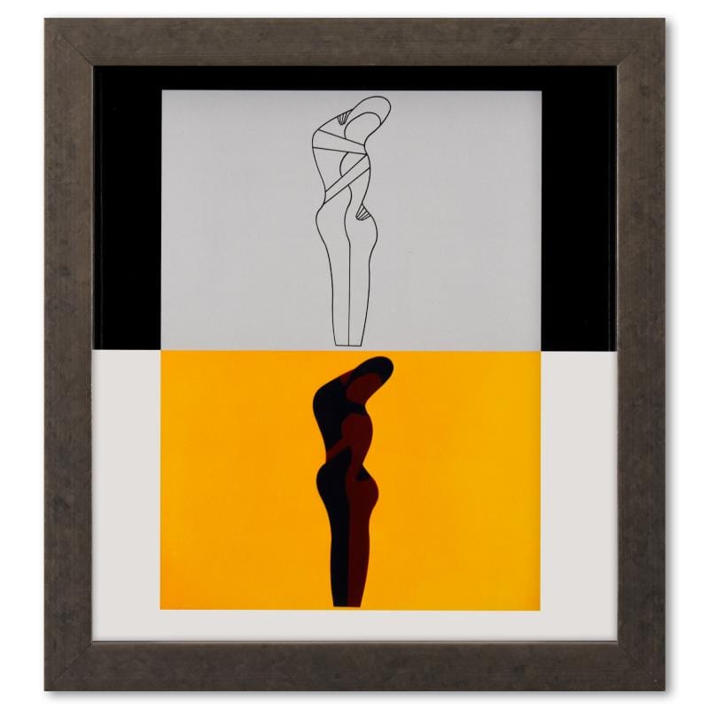 Vasarely; Amor - II (A, B) de la serie Graphismes 3 Gold & Silver Pawn Shop