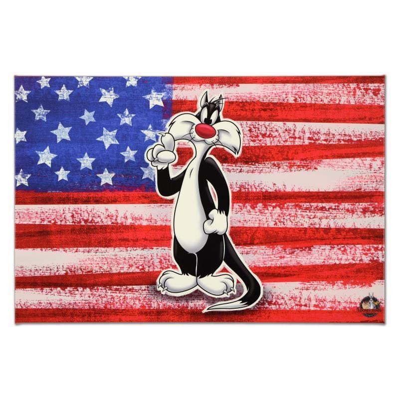 Looney Tunes; Patriotic Series: Sylvester Art Gold & Silver Pawn Shop