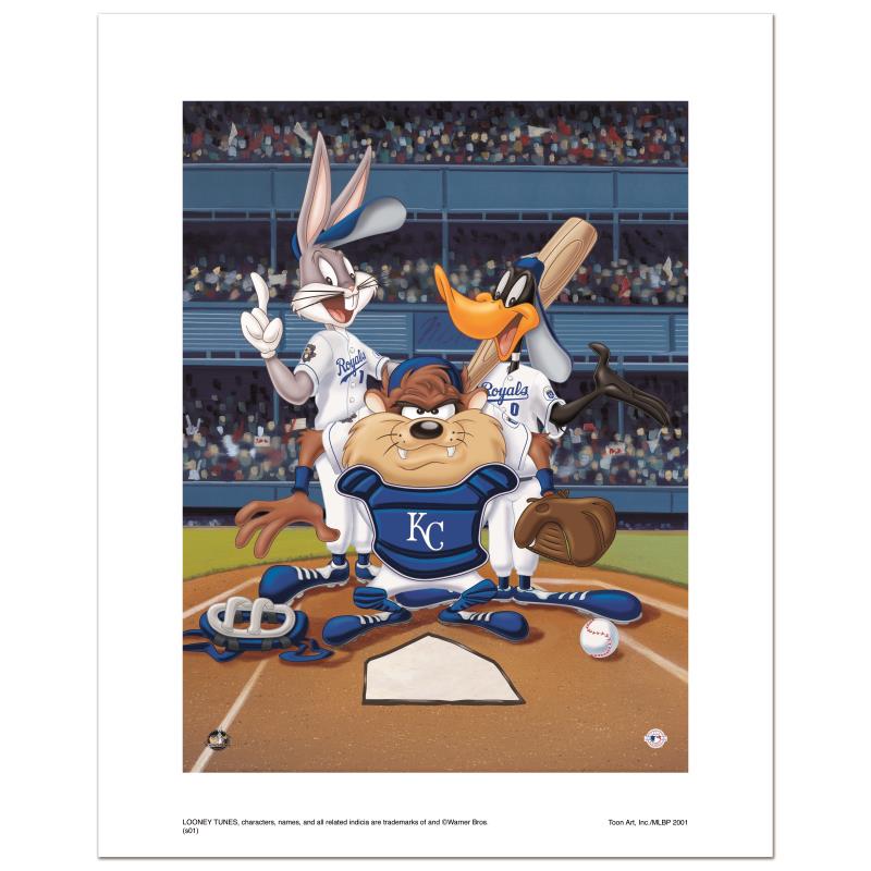 Looney Tunes; At the Plate (Royals) Art Gold & Silver Pawn Shop