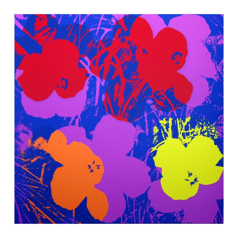 Andy Warhol: Flowers Series Screenprint, 11.66 | Sunday B. Morning