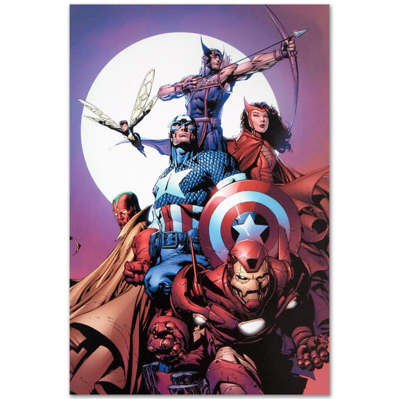 Marvel Art; Avengers #80 Art Gold & Silver Pawn Shop