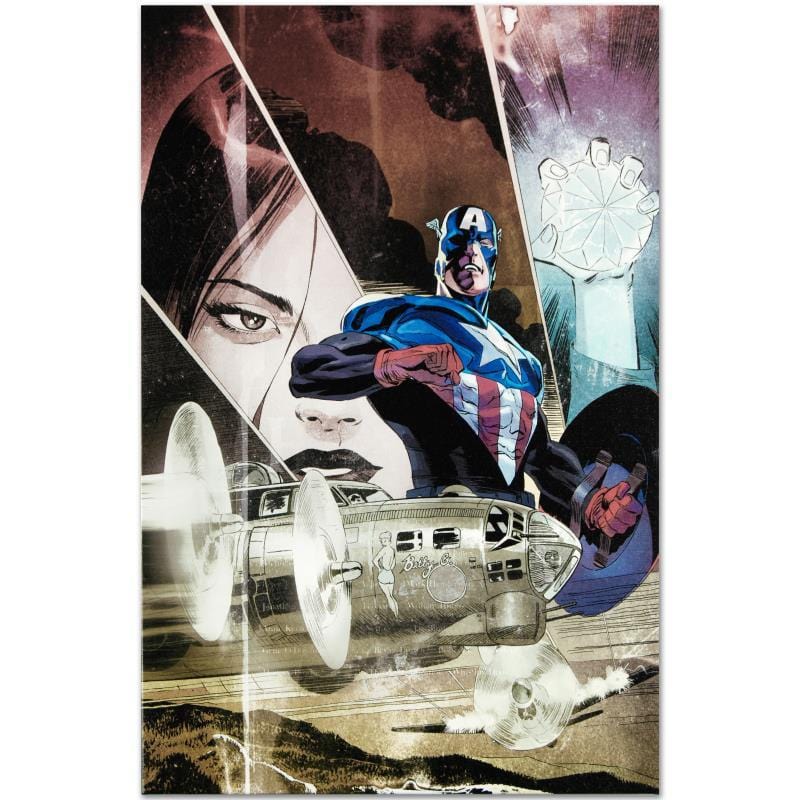 Marvel Art; Captain America: Forever Allies #3 Art Gold & Silver Pawn Shop
