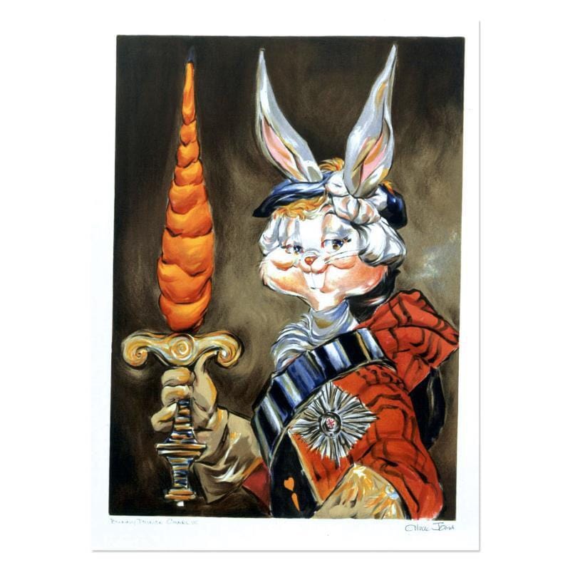 Chuck Jones; Bunny Prince Charlie Art Gold & Silver Pawn Shop