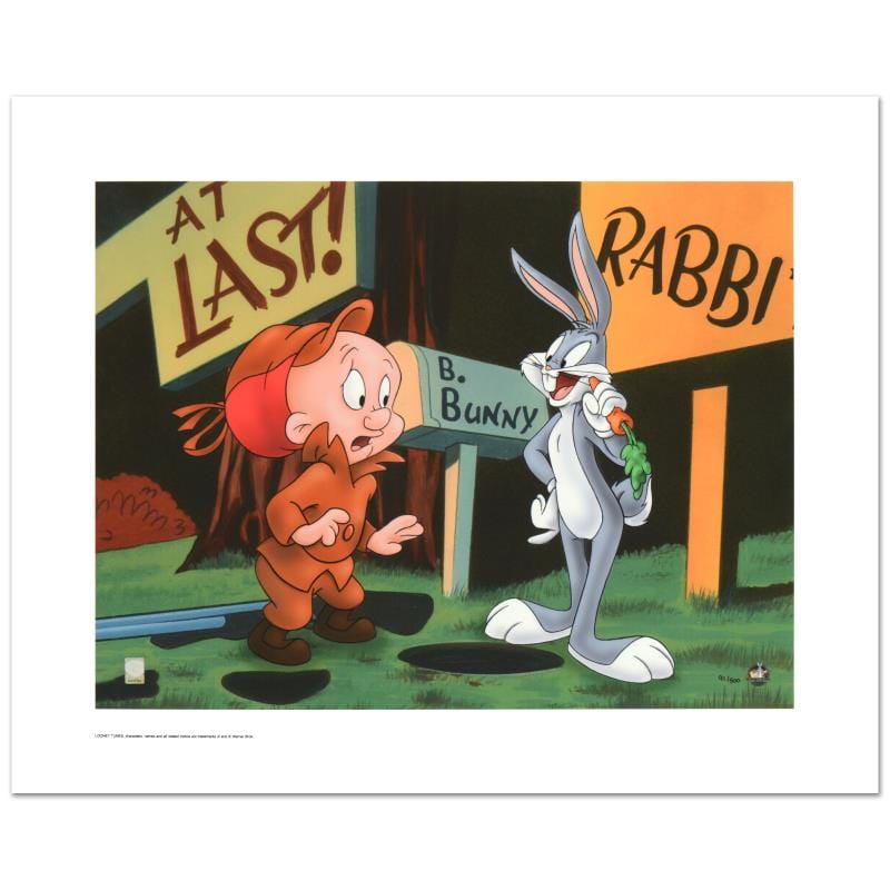 Looney Tunes; Rabbit Season Art Gold & Silver Pawn Shop