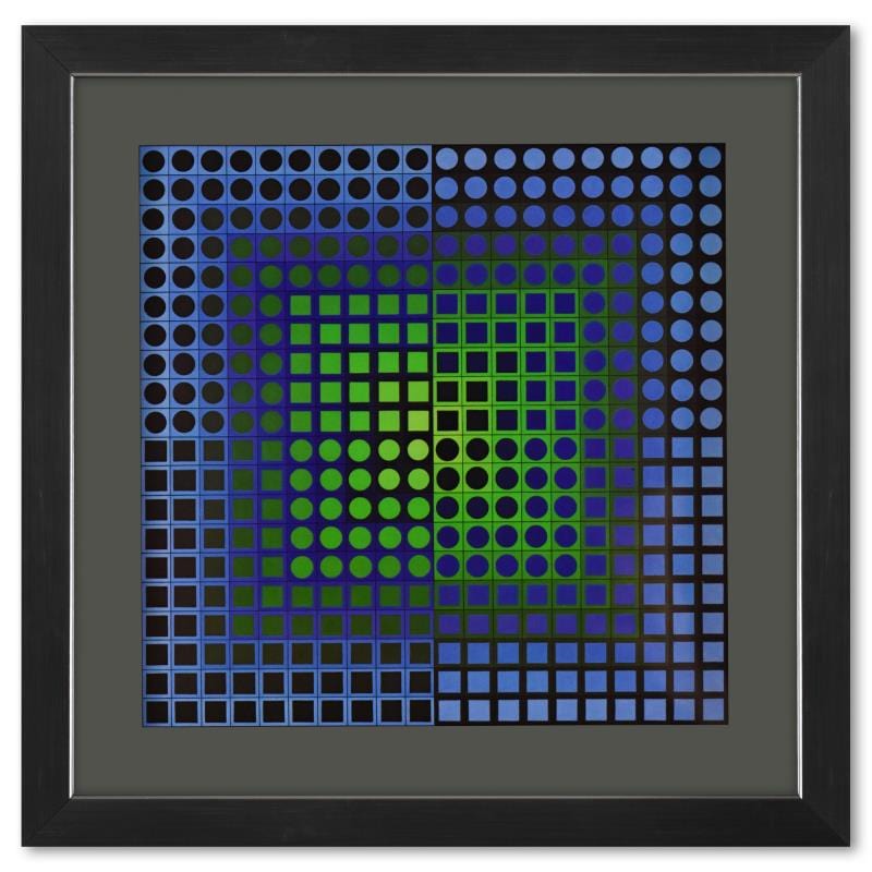 Vasarely; Zoeld de la serie Folklore Planetaire Gold & Silver Pawn Shop