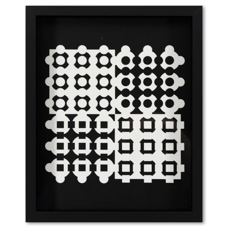 Vasarely; Helion de la serie Corpusculaires Gold & Silver Pawn Shop