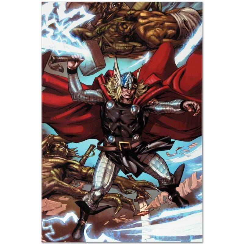 Marvel Art; Thor: Heaven and Earth #3 Art Gold & Silver Pawn Shop