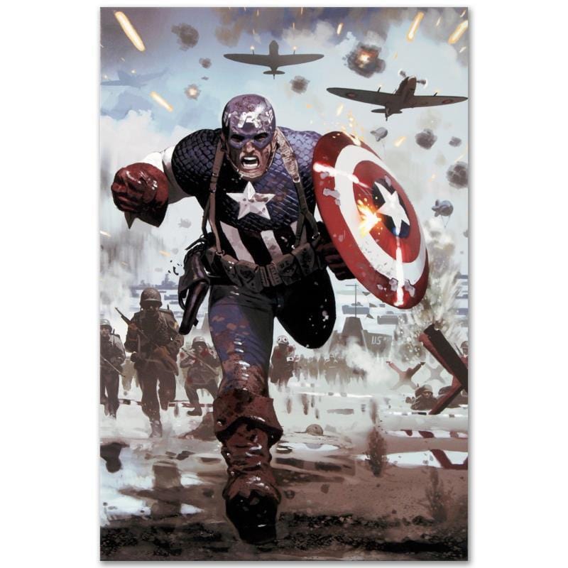 Marvel Art; Captain America #615 Art Gold & Silver Pawn Shop