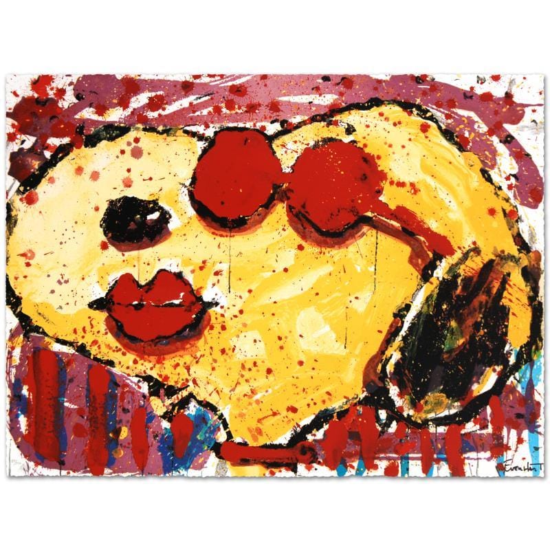 Tom Everhart; Very Cool Dog Lips In Brentwood Art Gold & Silver Pawn Shop