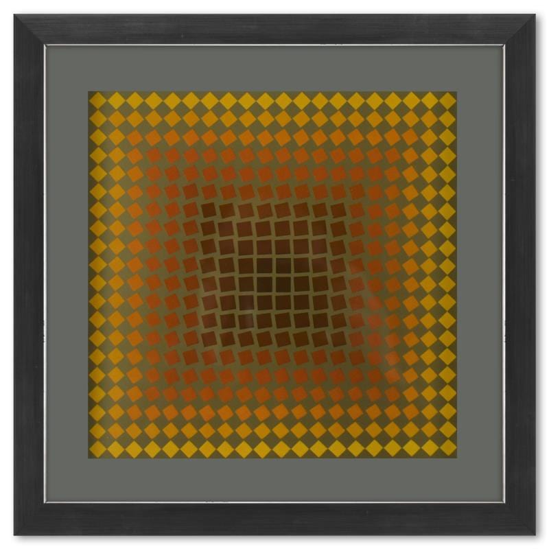 Vasarely; CTA - 105 de la serie CTA - 102 Gold & Silver Pawn Shop