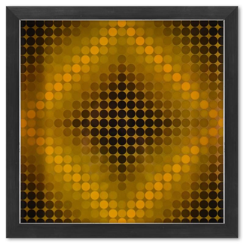 Vasarely; DIA - SP - F1 de la serie CTA - 102 Gold & Silver Pawn Shop