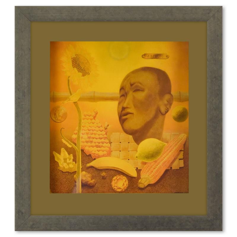 Vasarely; Etude En Jaune de la serie Graphismes 2 Gold & Silver Pawn Shop