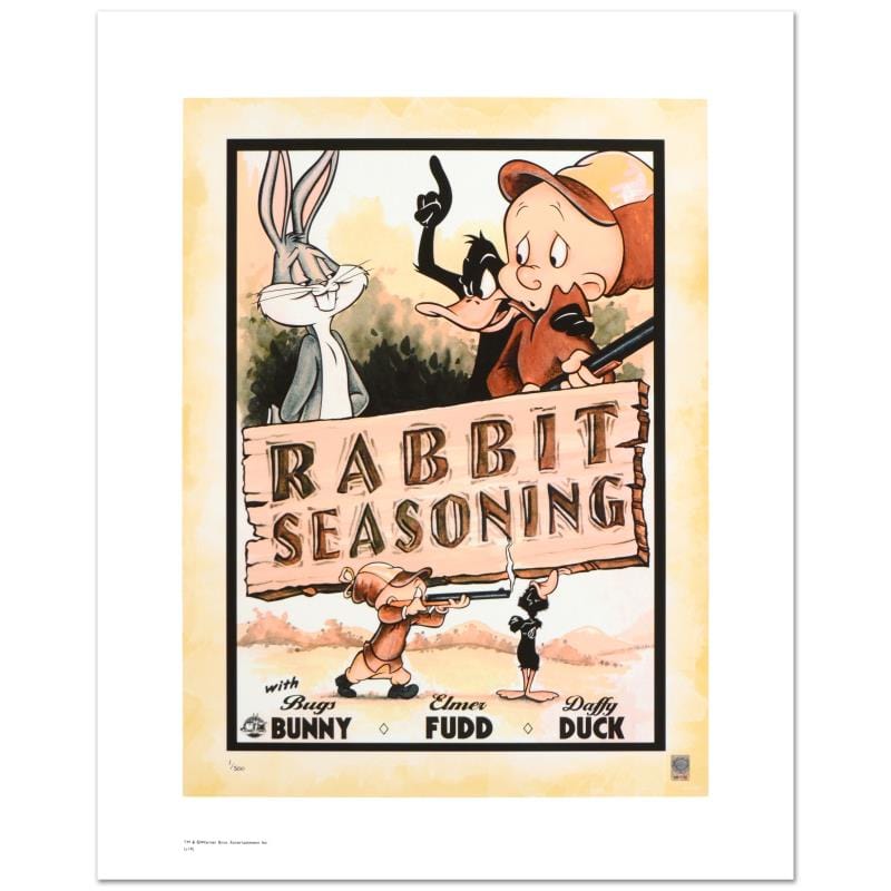 Looney Tunes; Rabbit Seasoning Art Gold & Silver Pawn Shop
