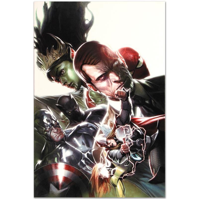 Marvel Art; What If? Secret Invasion #1 Art Gold & Silver Pawn Shop