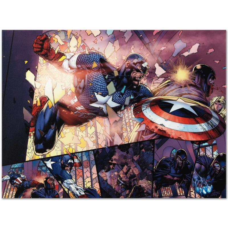 Marvel Art; Ultimatum #4 Art Gold & Silver Pawn Shop