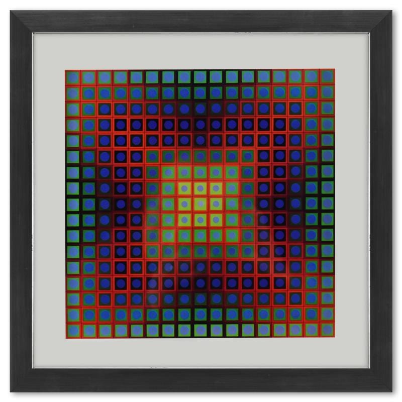 Vasarely; Kezdi de la serie Folklore Planetaire Gold & Silver Pawn Shop