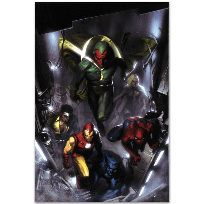 Marvel Art; Secret Invasion #2 Art Gold & Silver Pawn Shop
