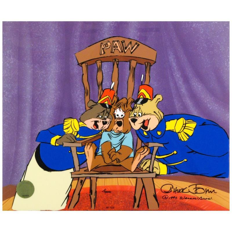 Chuck Jones; Bear For Punishment Art Gold & Silver Pawn Shop