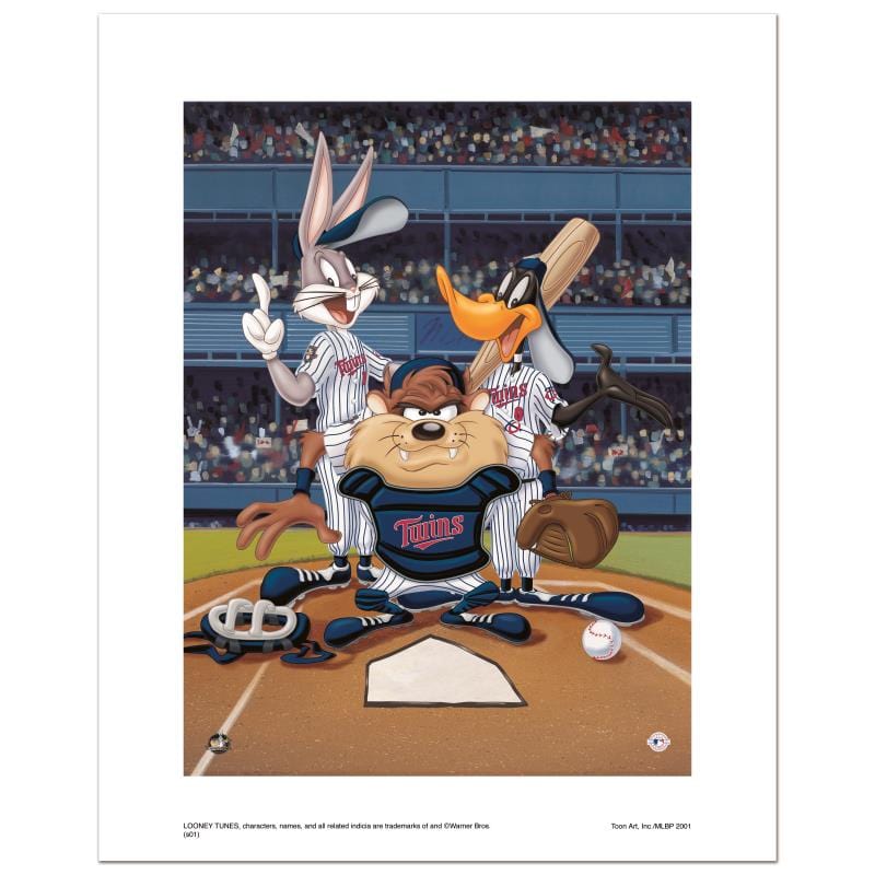 Looney Tunes; At the Plate (Twins) Art Gold & Silver Pawn Shop