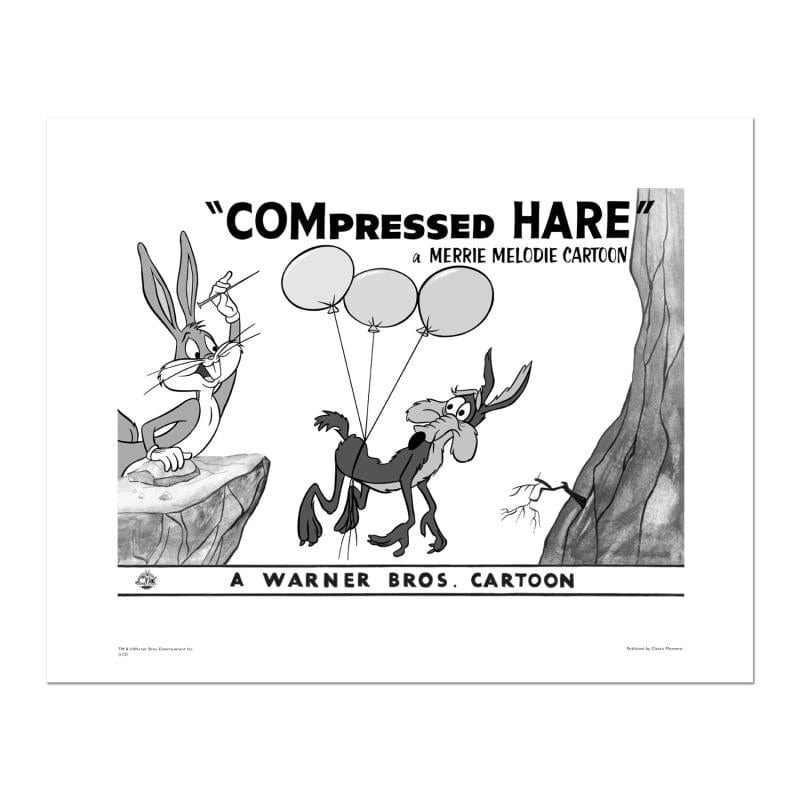 Looney Tunes; Compressed Hare Art Gold & Silver Pawn Shop